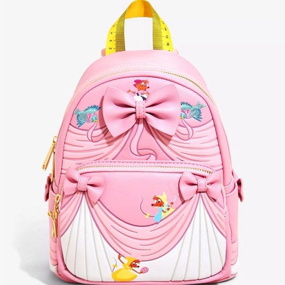 Loungefly Disney Princess Cinderella Pink Dress Mini Backpack